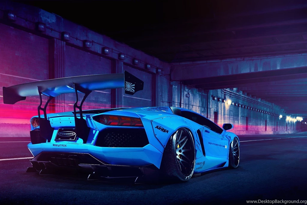 Lamborghini Aventador LP700 4 Liberty Walk Blue Wallpapers ...