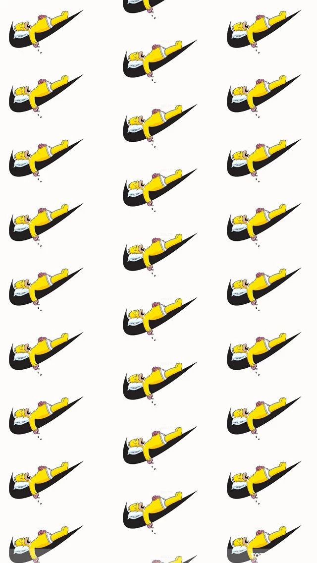 Homer Simpson Nike Just Do It Whatsapp Wallpapers Cartoon ...