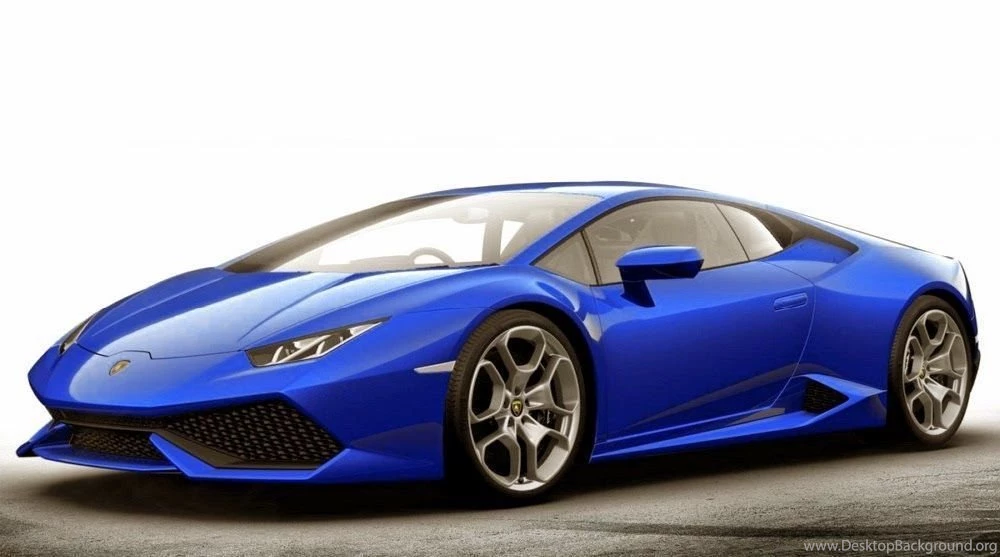 Lamborghini Huracan Blue Car Collection CarsWall.net