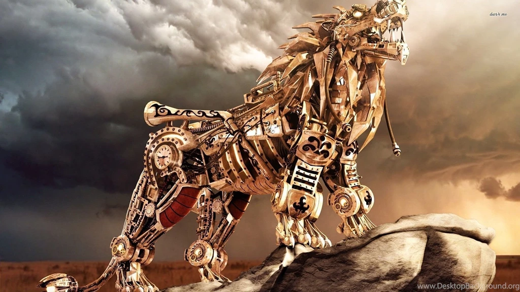 Robot Lion Wallpapers   Digital Art Wallpapers