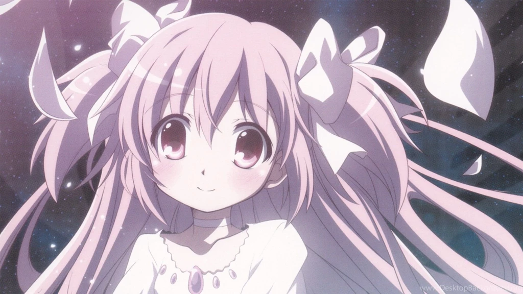 Mahou Shoujo Madoka Magica Kaname Scans Wallpapers