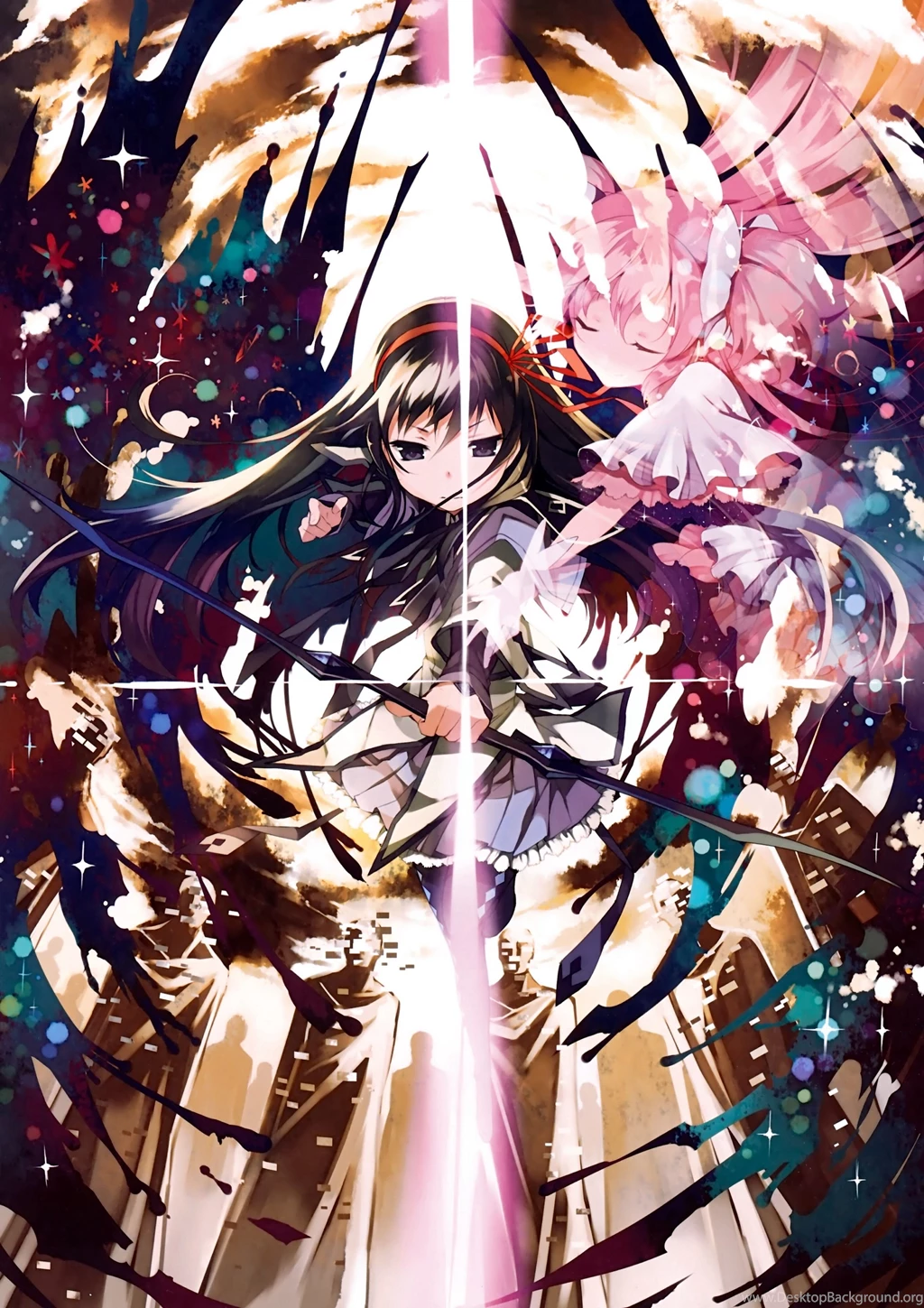 Madoka And Homura Wallpapers Mahou Shoujo Madoka Magica Photo Madoka And Homura Wallpapers Mahou Shoujo Madoka Magica Photo