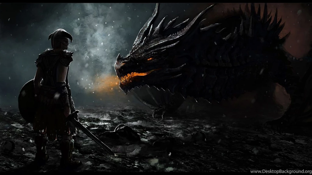 1600x900 Skyrim Paint Art Wallpapers