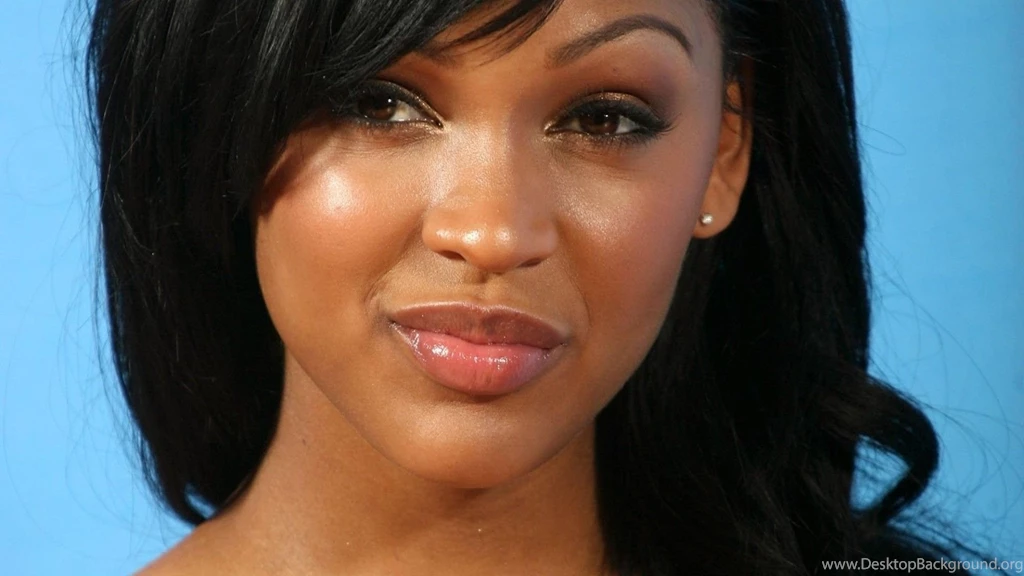 Download Wallpapers 1920x1080 Meagan Good, Brunette, Smile, Face ...