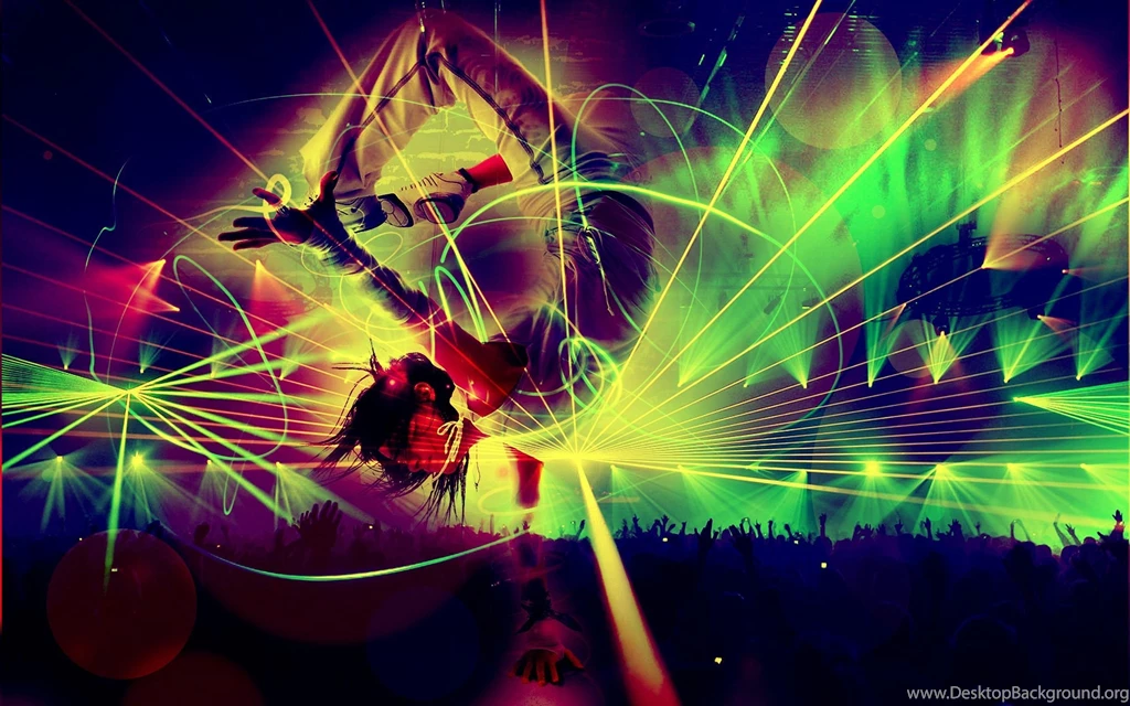 Party Dance Psychedelic Rave Dancing Mix