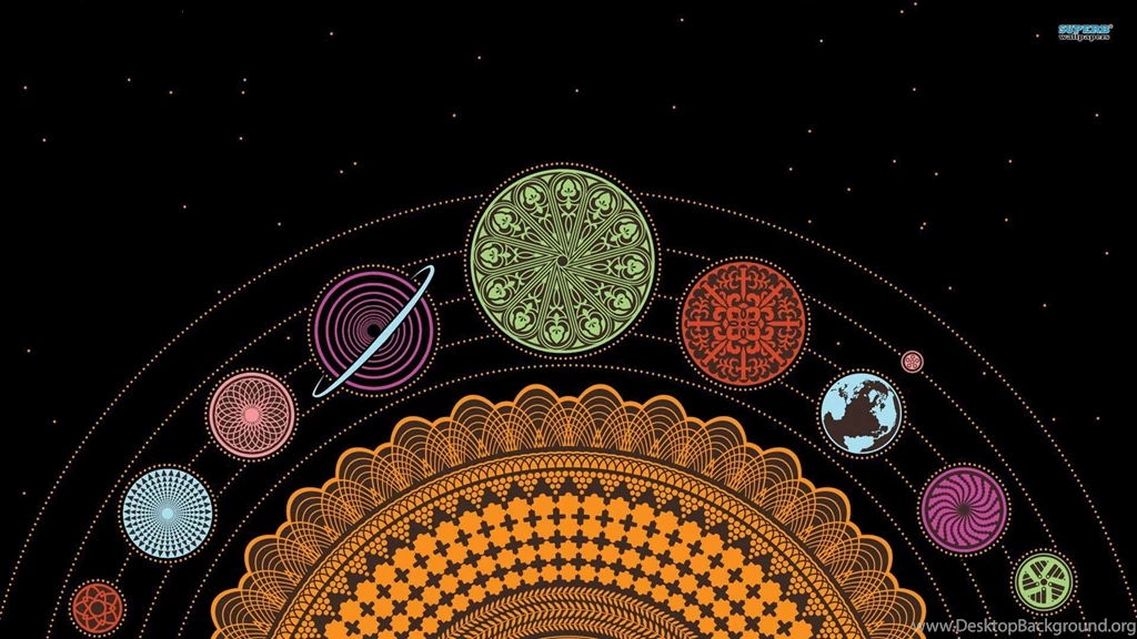 Spiral Solar System Wallpapers Vector Wallpapers