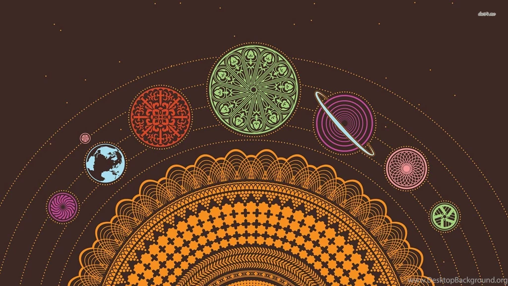 Planets In The Solar System Wallpapers Vector Wallpapers
