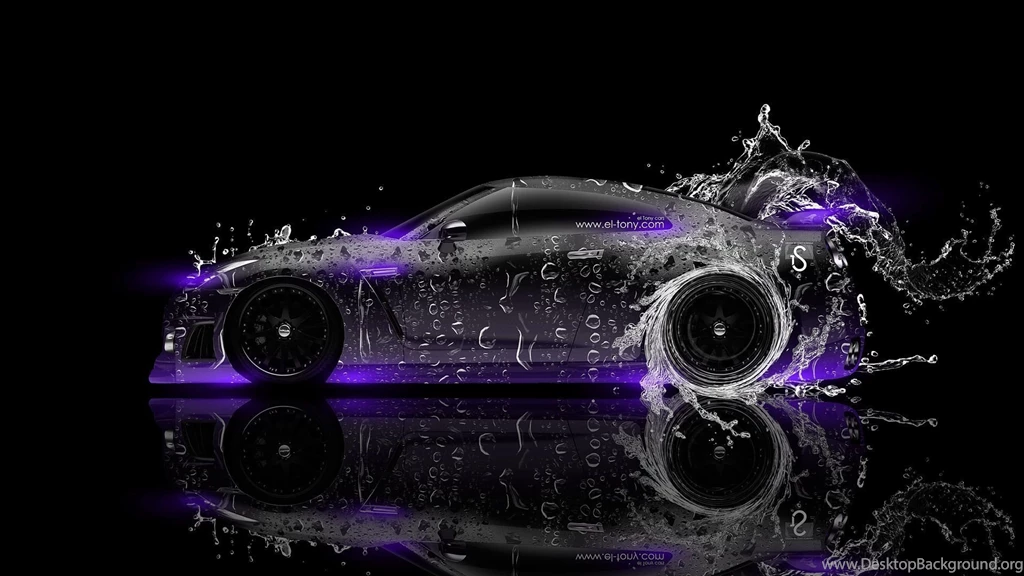 Nissan GTR R35 Side Water Car 2014 « El Tony