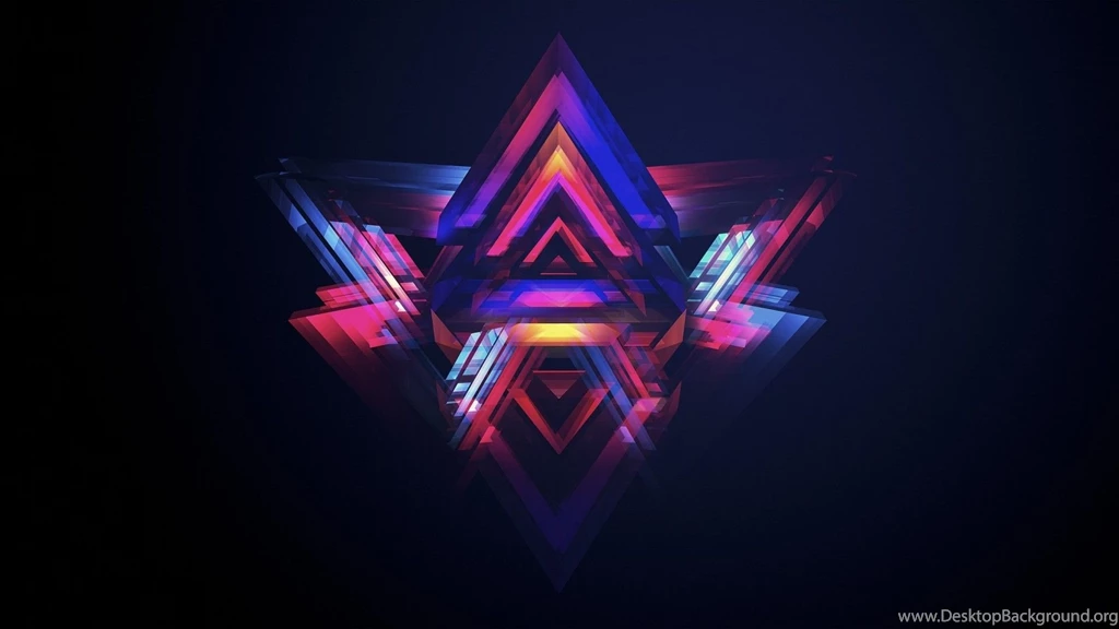 Photos Dark Blue Abstract Painting Wallpapers