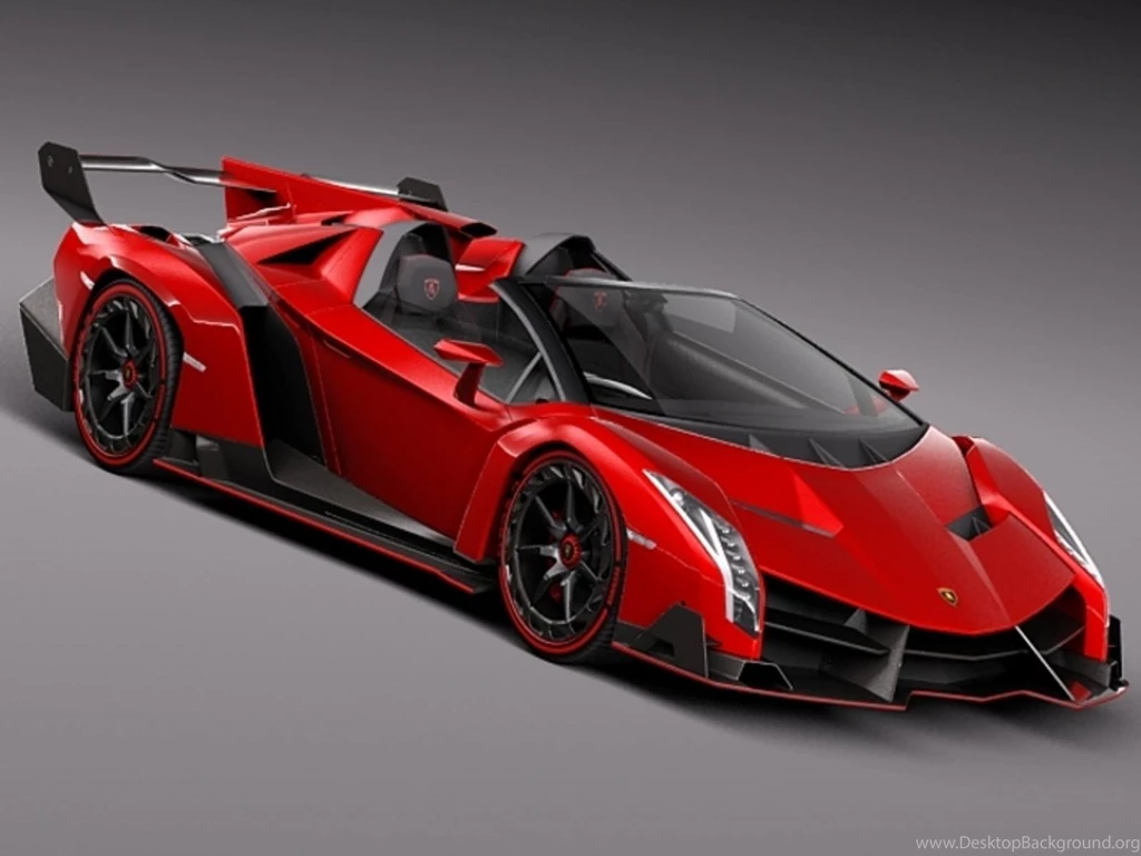 Lamborghini Veneno Red Photo Photo Car