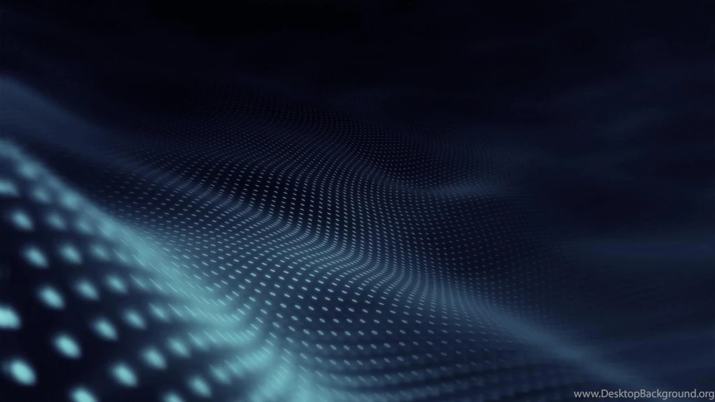 3d View Abstract Blue Digital Art Dots Hd Wallpapers   (