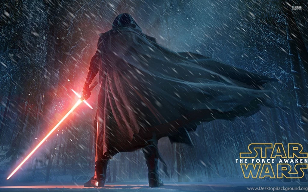 Kylo Ren In The Snowy Night Star Wars: The Force Awakens ...