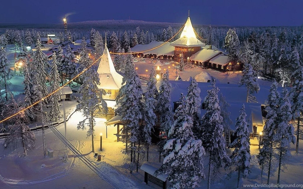 Snowy Winter Night Wallpapers And Images Wallpapers, Pictures ...
