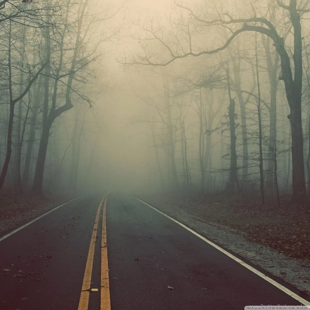 Foggy Road HD Desktop Wallpapers : High Definition : Fullscreen ...