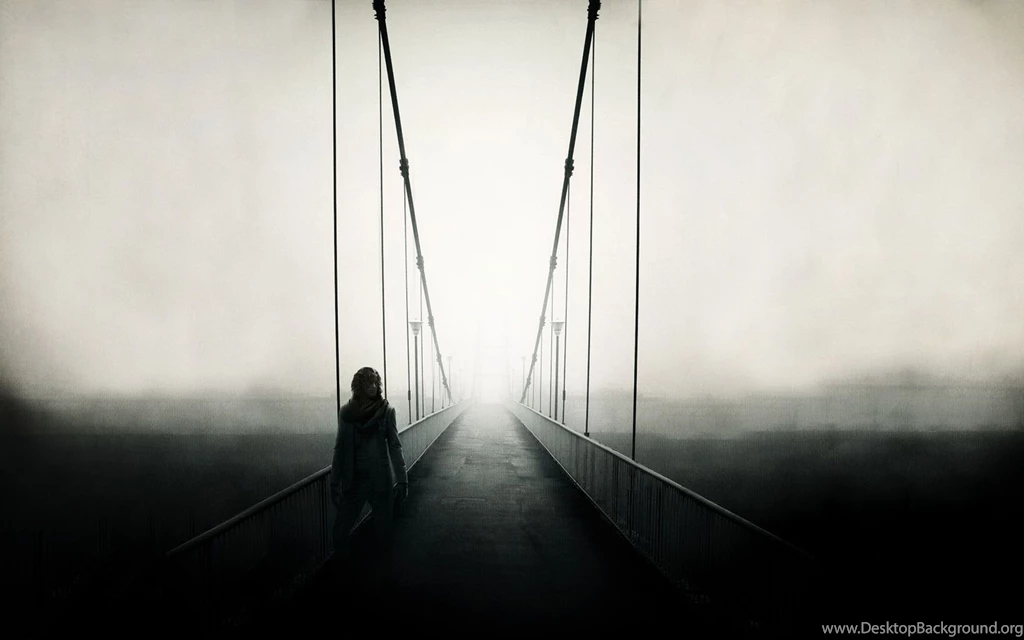 Foggy Bridge Tablet Phone Wallpaper Backgrounds   Album Art For ...