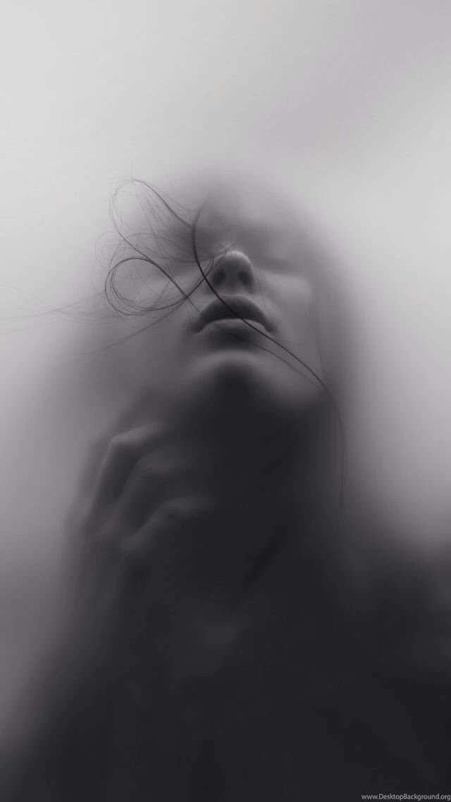 Foggy Female iPhone 5 Wallpapers (640x1136)