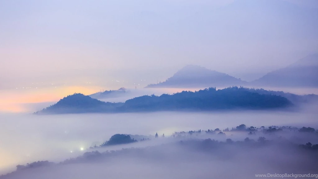 Fantastic Foggy Landscape   (