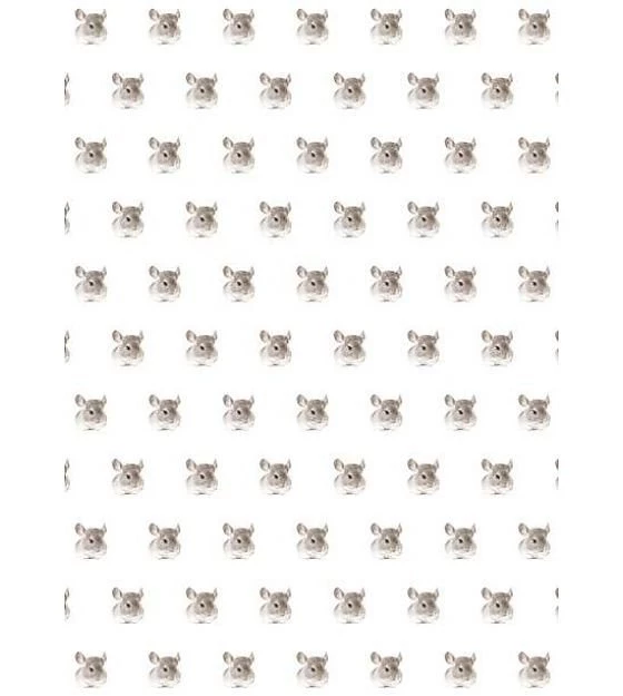 Kek Amsterdam Chinchilla Wallpaper, Gray / White, 8.3 MX47, 5cm ...