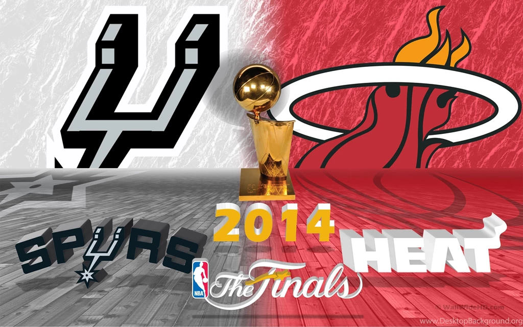 San Antonio Spurs v Miami Heat 2014 NBA Finals 3D Wallpaper.jpg