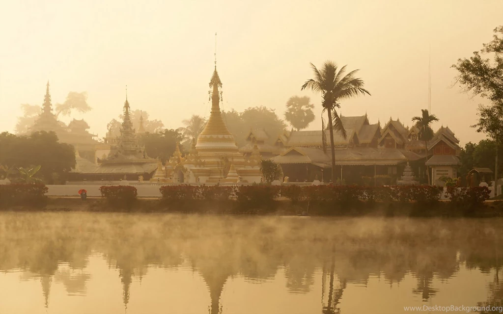 Wat Chong Kham Mae Hong Son Golden Triangle Thailand Around The ...