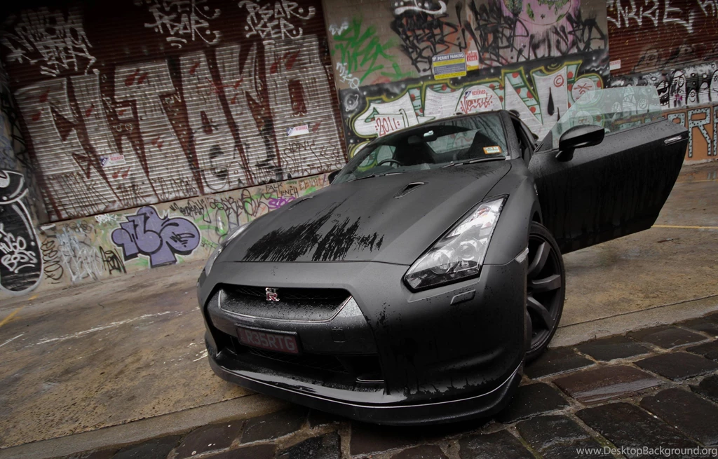 Black Nissan GT R R35 Car Images Wallpapers Des