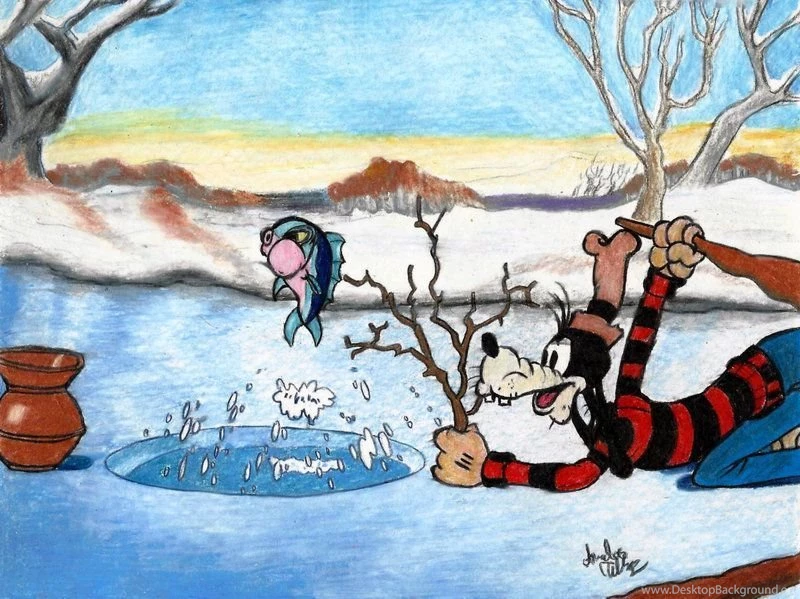 Goofy Ice Fishing By AmandaTolleson On DeviantArt