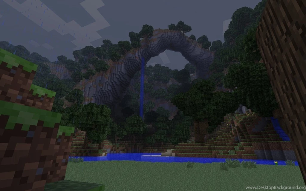 Minecraft Scenery By Eclipsed Wolf On DeviantArt