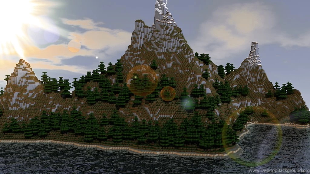 Minecraft Landscape By The Unruly Sheep On DeviantArt