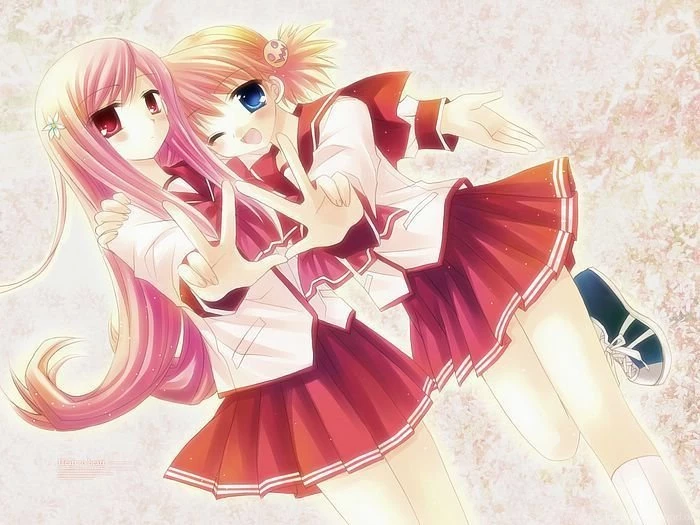 Lovely Manga School Girls Wallpapers 1600x1200 35 Wallcoo.net