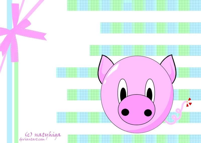 Wallpaper: Piggy Bomb By Natyhiga On DeviantArt