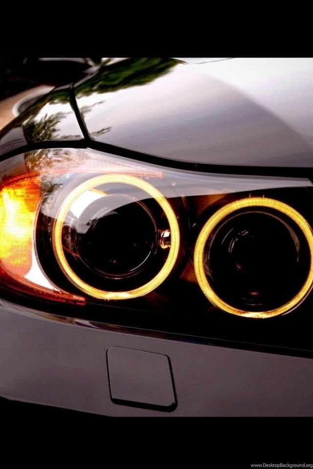 640x960 BMW Angel Eyes Iphone 4 Wallpapers