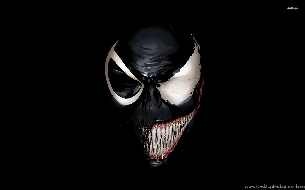 Venom Hiding In The Darkness Wallpapers Comic Wallpapers