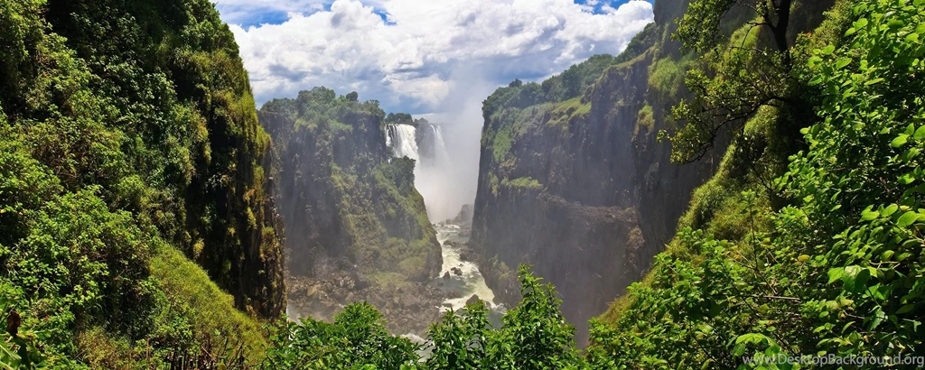 Victoria Falls Dual Monitor 2560 X 1024 Wallpapers