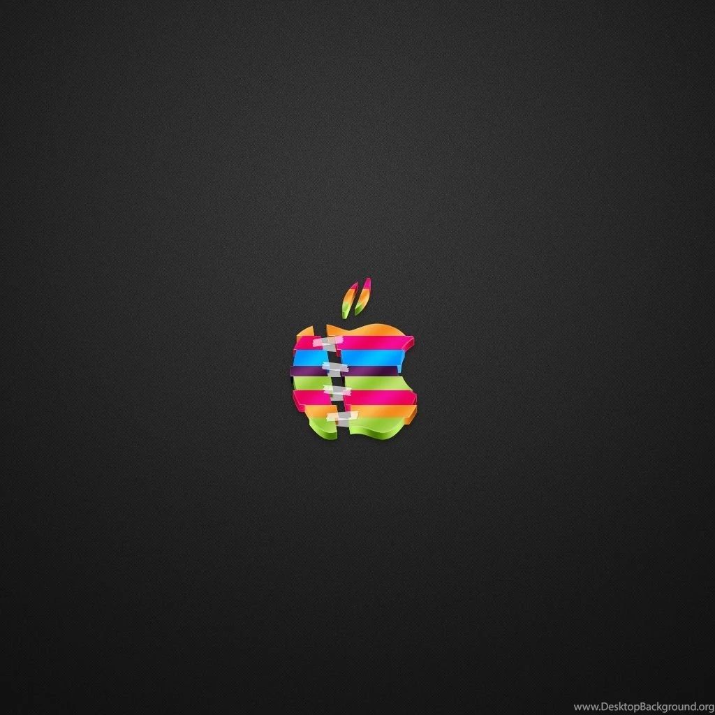 Apple Break Up Dark iPad Wallpapers Download