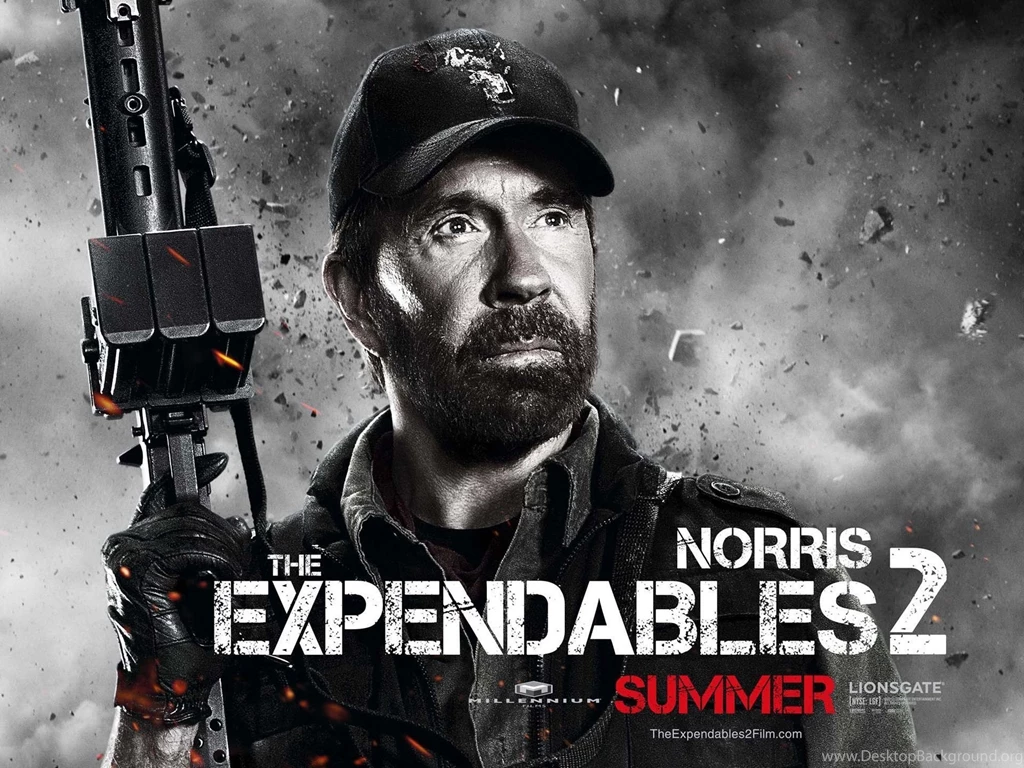 Chuck Norris In The Expendables 2 Wallpapers