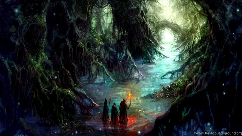 Fantasy Art Forest, 1920x1080 HD Wallpapers And FREE Stock Photo