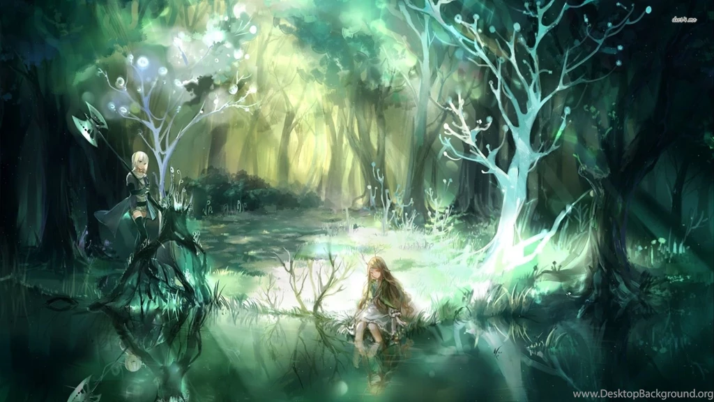 Pixies In The Forest Wallpapers   Fantasy Wallpapers