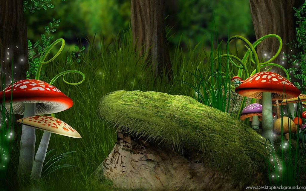 FANTASY FOREST WALLPAPER (