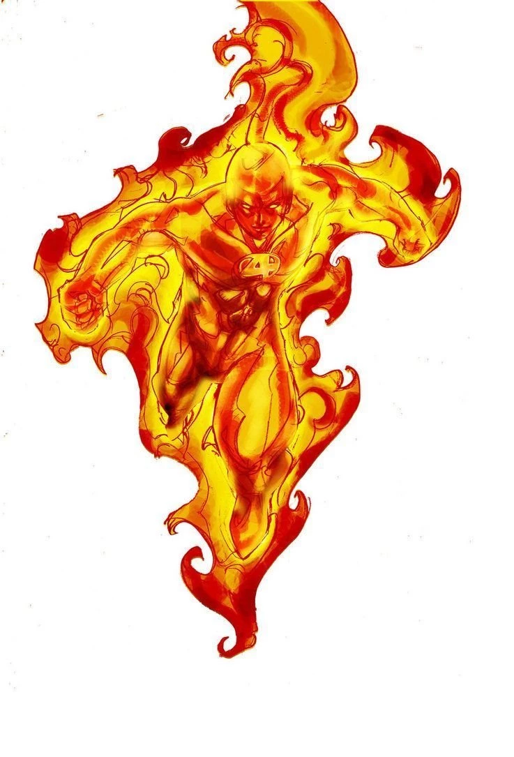 Human Torch By Jayahendra On DeviantArt