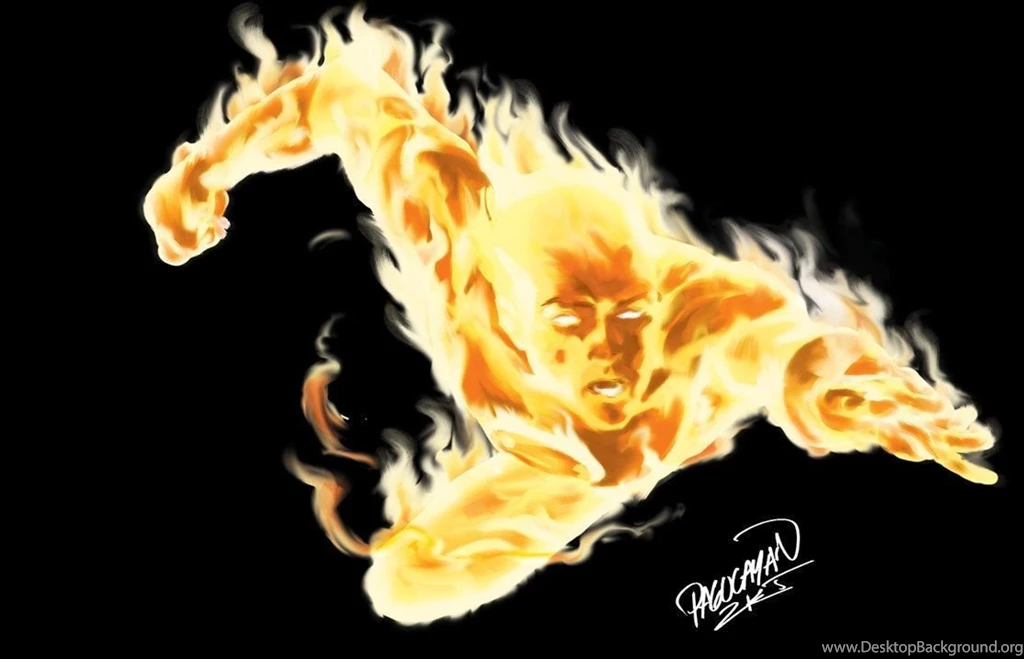 Human Torch By Guisadong gulay On DeviantArt