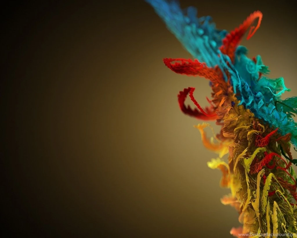 Wallpapers Color, Paint, 3d