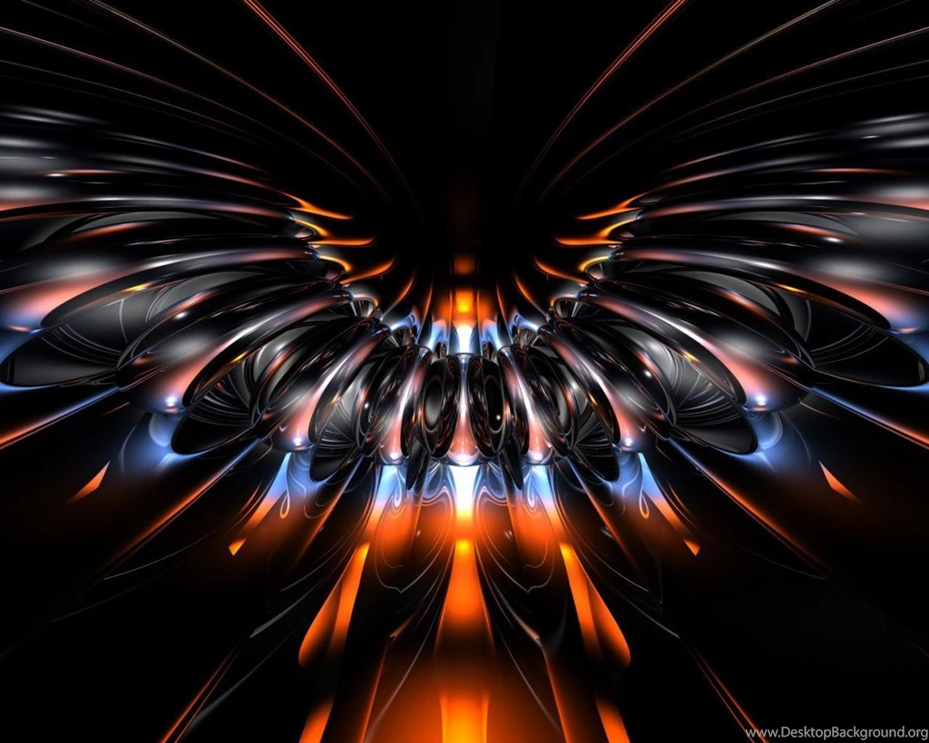 Wallpapers Night Flyer, Wings, Rays