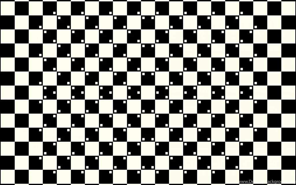 Wtf Checkered Optical Illusions Wallpapers