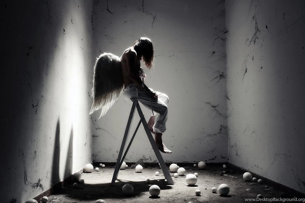 Gallery For   Fallen Angel Desktop Wallpapers