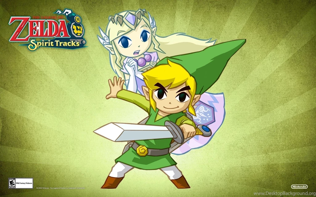 The Legend Of Zelda: Spirit Tracks Desktop Wallpapers