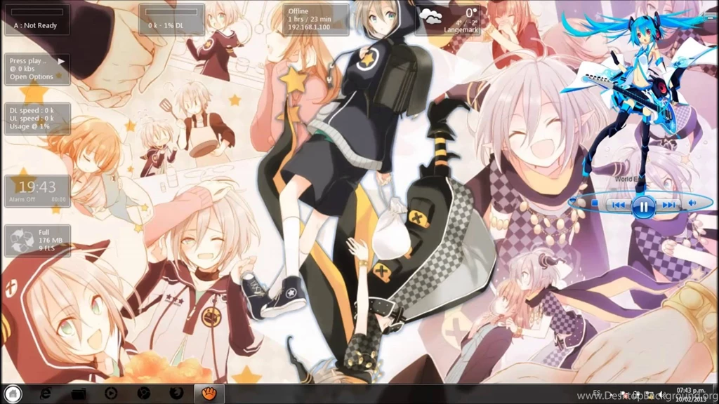 Amnesia Anime Tema Windows 7 YouTube