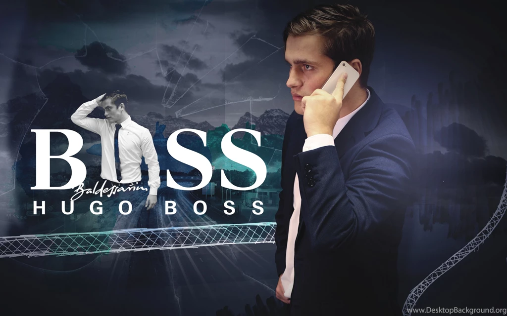 Download Wallpapers 3840x2400 Hugo Boss, Guy, Suit, Advertising ...