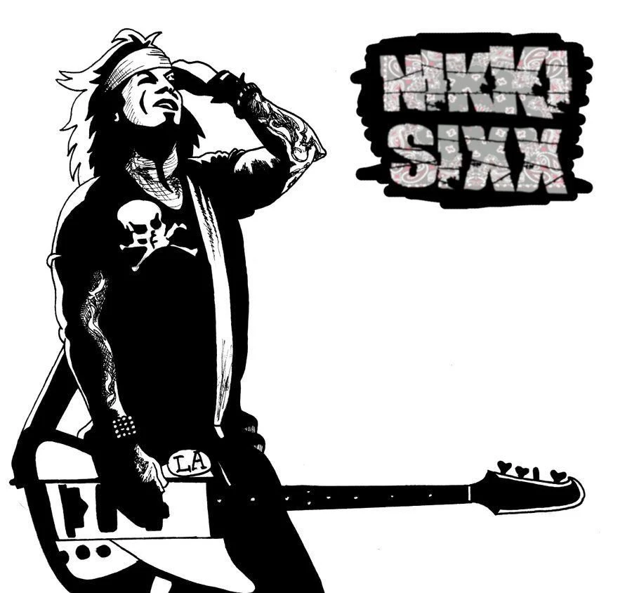 Nikki Sixx Chibi 3 By SavanasArt On DeviantArt