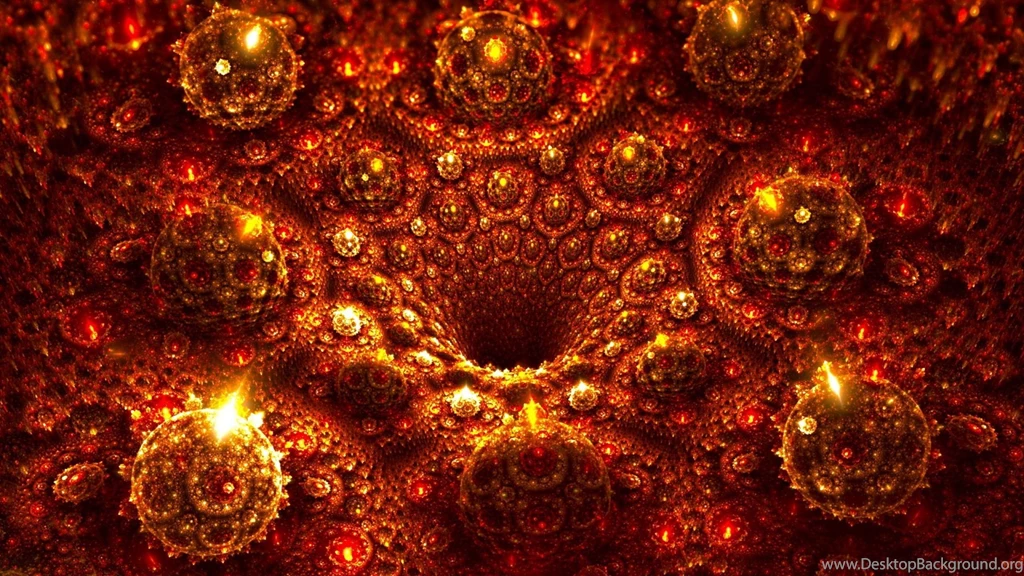 Download Wallpapers 2560x1440 Fire, Burning, Immersion, Lava ...