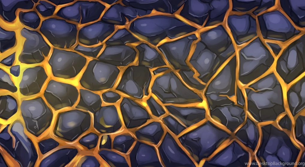 New Volcanic Lava Flow Level Backgrounds For Guts! The Art Drone Zone